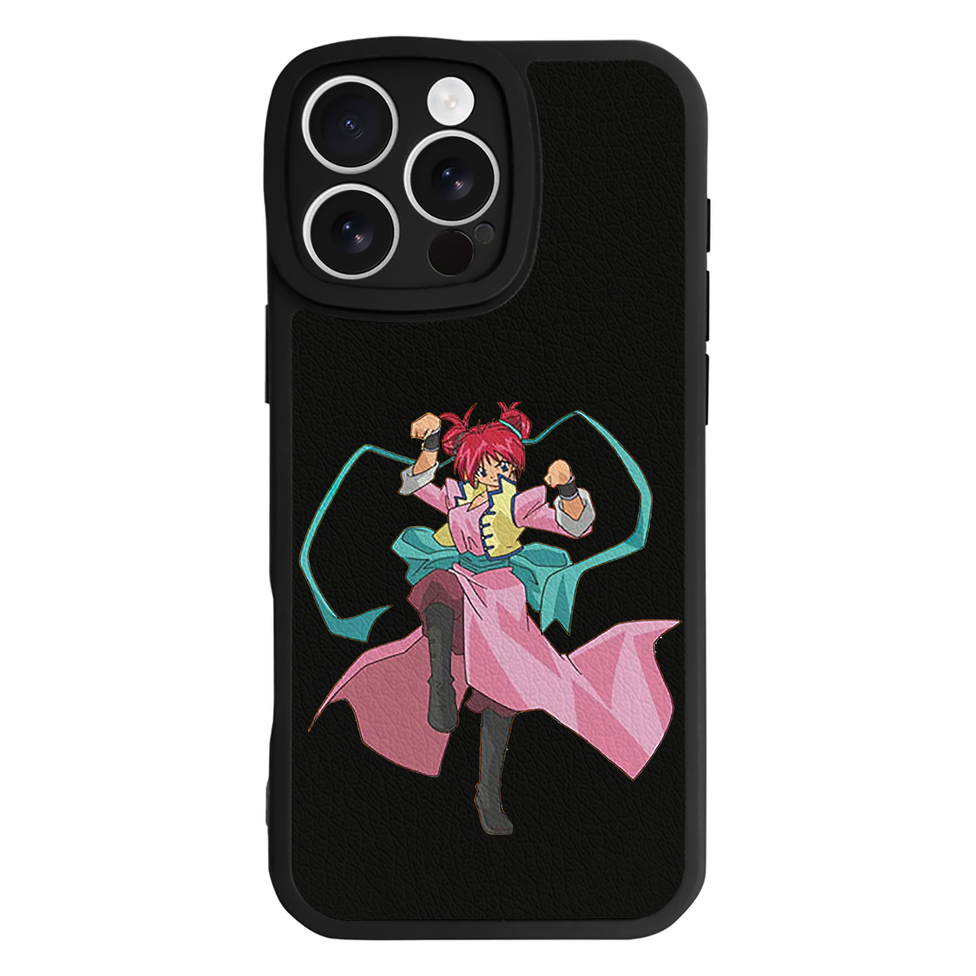 遊☆戯☆王 Yu-Gi-Oh! 【iPhone 16シリーズ対応】シリコンスマホケース（レザー調） 材質：シリコン